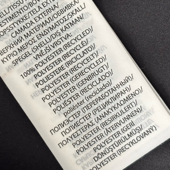 POLO GOLF RALPH LAUREN Packable Anorak Black Hooded Unlined Golf Windbreaker--L - Picture 14 of 15